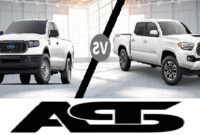 Toyota Tacoma vs Ford ranger which reigns supreme
