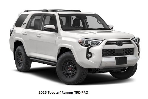 2023 Toyota 4Runner TRD PRO Interior, Accessories and Price