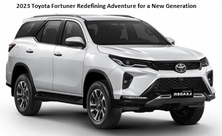 2023 Toyota Fortuner Redefining Adventure for a New Generation