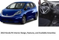 2013 Honda Fit Interior Design, Features, and Available Amenities