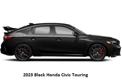 2023 Black Honda Civic Touring A Sleek, Feature-Packed Ride