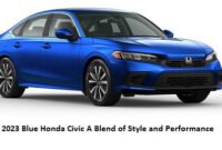 2023 Blue Honda Civic A Blend of Style and Performance