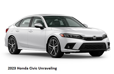 2023 Honda Civic Unraveling Its Curb Weight
