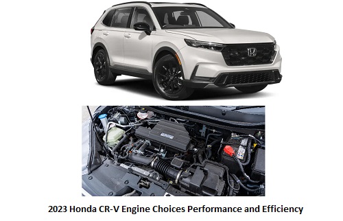 2023 Honda CR-V Engine Choices Performance and Efficiency