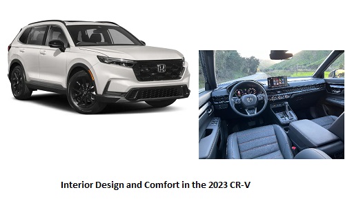 Interior Design and Comfort in the 2023 CR-V A Closer Look