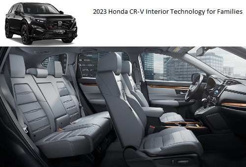 2023 Honda CR-V Interior Technology for Families