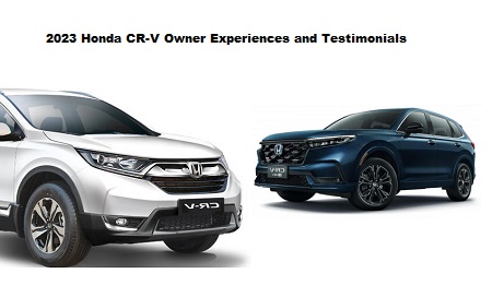 2023 Honda CR-V Owner Experiences and Testimonials