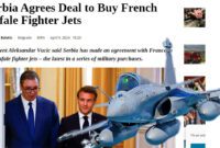 French Rafale fighter jet successfully purchased by Serbia